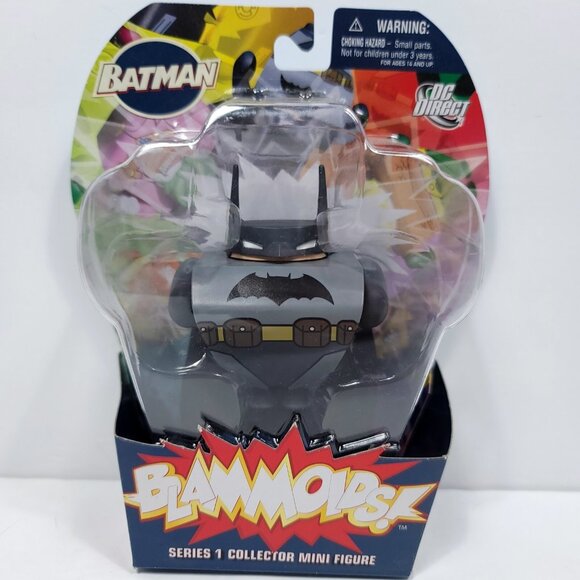 DC Direct Blammoids Series 1 Batman Black Costume Action Figure New & Sealed - Picture 1 of 4